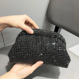 Rhinestone Clutch Purse – Evening Bag for Women